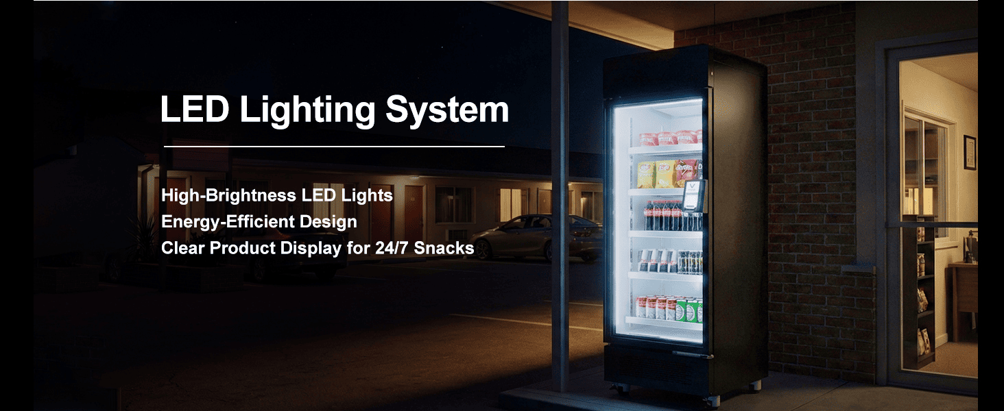 Merchandising d'interni AFEN Merchandising di prudutti miglioratu cù illuminazione LED ad alta luminosità per stimulà e vendite