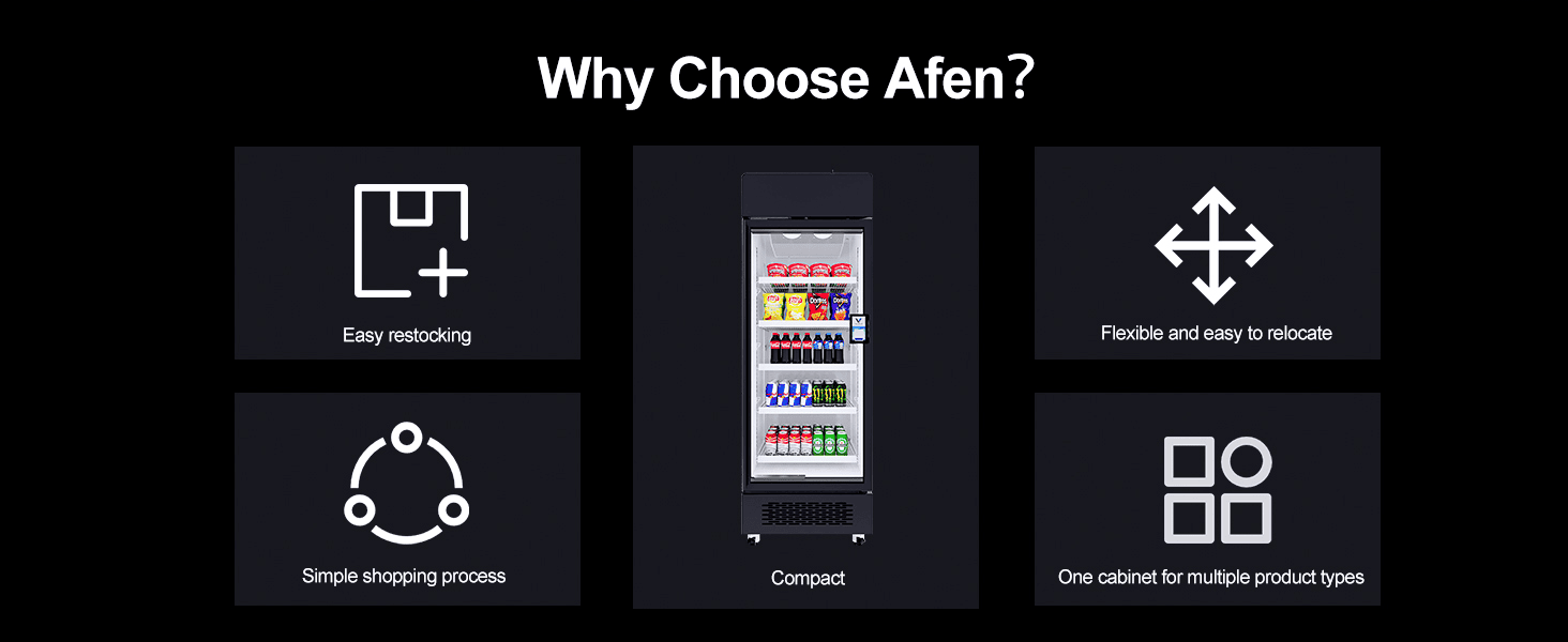AFEN: Principale produttore di distributori automatichi cù IA cù una catena di furnitura globale è un serviziu post-vendita